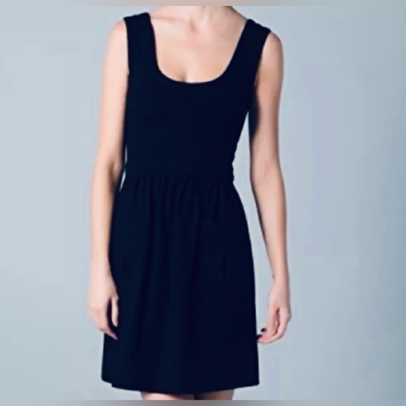 Diane Von Furstenberg Cezanne Dress Black Sleeveless Tank Sz 2 - Picture 2 of 5